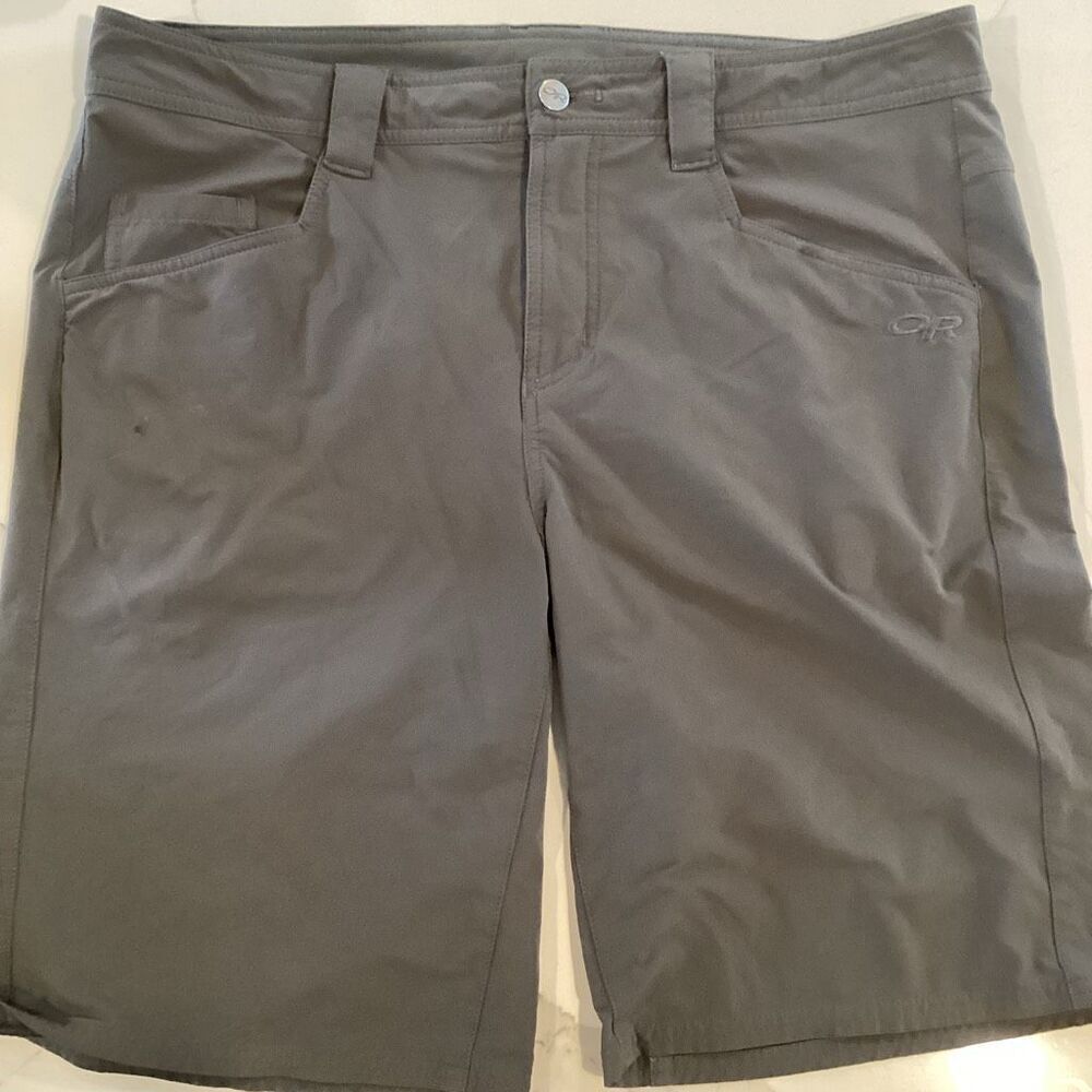 Outdoor Research Mens Ferrosi Shorts Sz 35 Stretch Hiking Rock Climbing